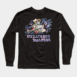 MegatRon Swanson Long Sleeve T-Shirt